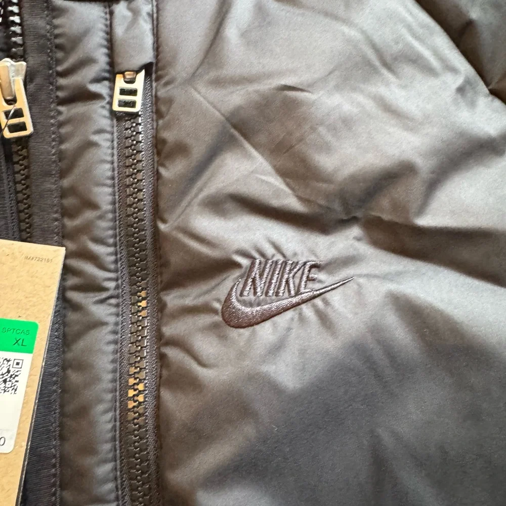 Nike Sportswear Therma-FIT Legacy Fleece Lined Hooded Jacket Black Size XL New - Picture 3 of 8